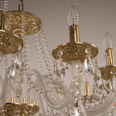 Подвесная люстра Bohemia 1601 1601/12/300 G