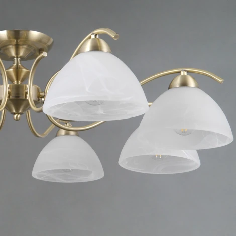 Потолочная люстра на штанге ILLUMICO IL0905-8CSQ-26 AB ELITE