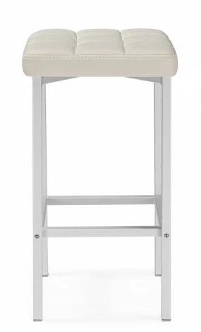 Барный стул Woodville Лофт (Металл, Искусственная кожа/Белый) арт.614937