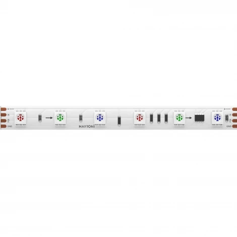 Светодиодная лента 24В 5050 14,4Вт/м RGB 5м Maytoni SPI светодиодная лента 201246