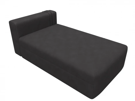 Модуль канапе Лига-060 НПБ (ЛДСП,Брус,Фанера,Замша/Коричневый) Лига Диванов 129561