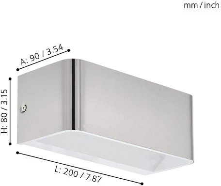 Настенный светильник Eglo Sania 4 98425