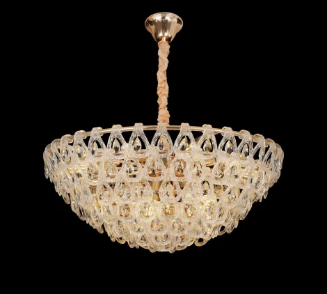 Подвесная люстра Alfa Light F4024-41 (220V, на цепи, круглые)