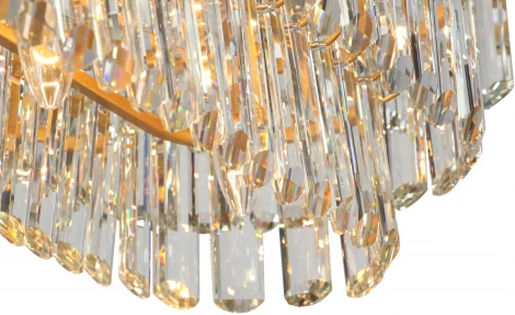 Подвесная люстра каскадная V5344-8/19 Vitaluce (220V, на цепи)