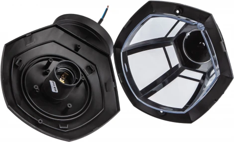 Настенный фонарь уличный ЭРА НБУ 07-40-004 «Дели 3» черный (220V, IP44)
