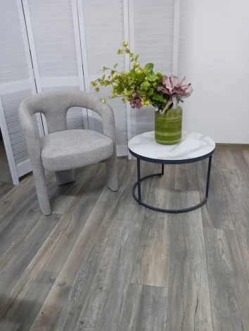 Стул ДИВА (DIVA) цвет 08 Светло-серый, ткань M-City 64781