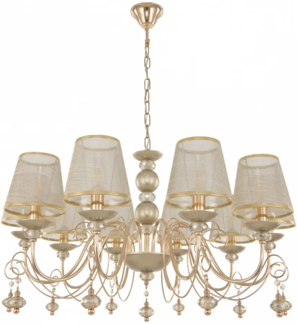 Подвесная люстра Arte Milano AM347620 347620/10 FGD (220V, подвески, на цепи)