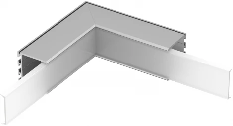 Угол PLS-LOCK-H25-L90N внутренний (с экраном MAT-L) (Металл) 026135 Arlight