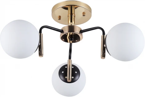 Люстра потолочная на штанге Valencia 9091-303 3 * Е27 40 Вт