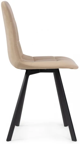 Обеденная группа Notta Эделин бежевый / дуб делано темный / черный матовый 524323