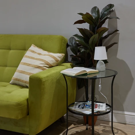 Настольная лампа Uniel UML-B301 E14 LIGHT GREY