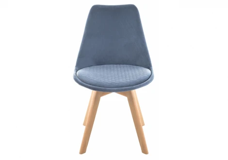 Обеденный стул Woodville Bonuss blue 11618