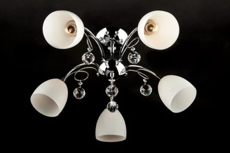 Потолочная люстра Eurosvet 22415 22415/5 хром