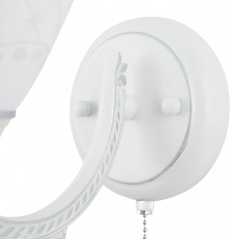 Бра с выключателем Arte Milano AM343837 343837/1W WT+SL (220V)