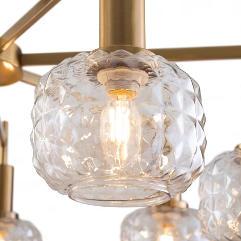 Потолочная люстра на штанге Freya Fero FR5366CL-07BS (220V)