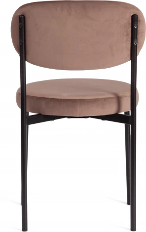 Стул REVO (mod. 7033) / 1 шт. в упаковке (Ткань,Металл /Коричневый,Черный)