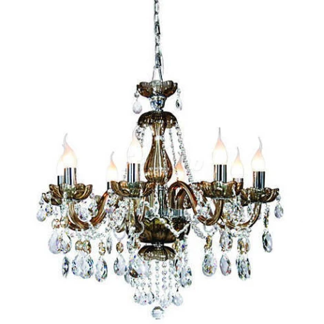 Подвесная люстра Favourite Cristallo Marrone 7286-8P