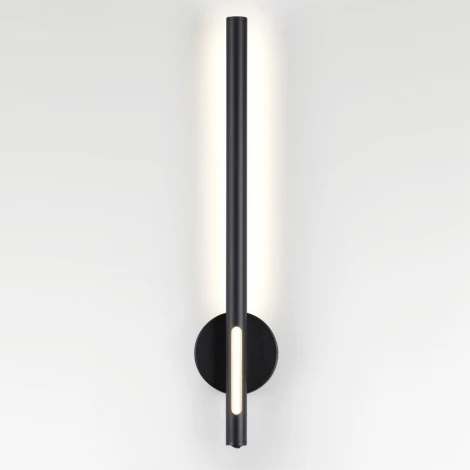 Настенный светильник Odeon Light Mali 6643/10WL IP20 LED 12W 3000K 220V черный/металл/акрил (выключатель)