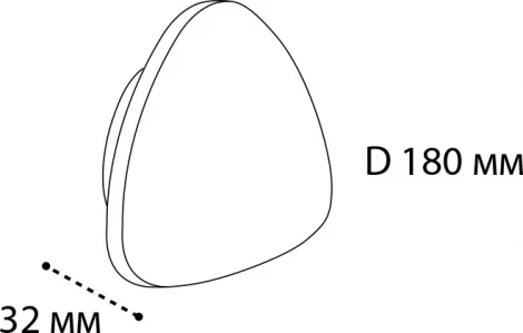 Настенный светильник Italline IT02-015 black (LED, 220V)