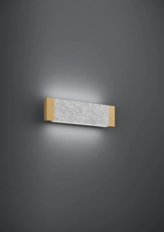 Настенный светильник светодиодный Eglo Vallelado 390387 2X5,4W(LED) 3000K сталь, дерево, черный, коричневый, серый