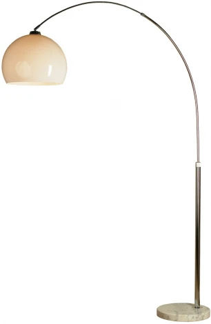 Торшер изогнутый для чтения Lussole Lgo Marble LSP-0539 (220V, IP21)