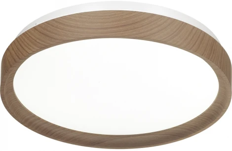 Настенно-потолочный светильник Woodi 7603/EL (регулировка яркости, LED, 220V, пульт управления, круглые, IP43)