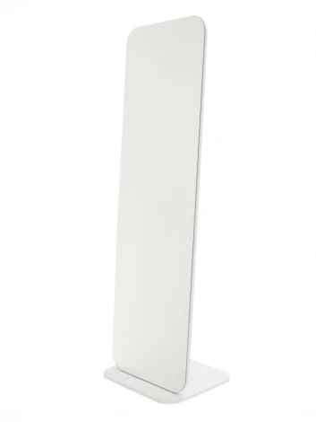 Зеркало напольное Стелла 4 белый 163,5 см x 50 см Mebelik 009518