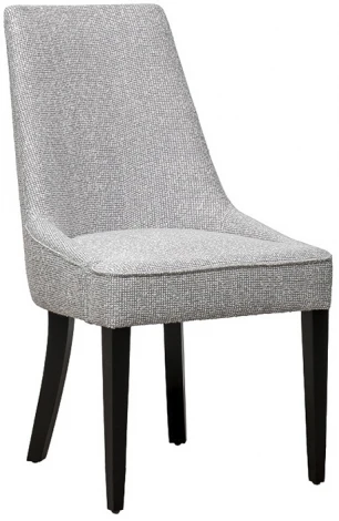 Обеденный стул Garda Decor ELEGANTE-3K-Santo1400-SVSER (Черный/Серый)
