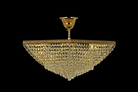 Потолочная люстра Arti Lampadari Nobile E 1.3.30.502 G (220V, хрусталь)