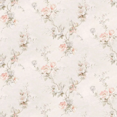 Обои виниловые Zambaiti Satin Flowers III 44603 10,05 x 0,53 м