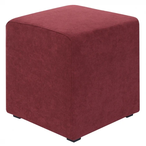 Пуф Dreambag Валенсия Бордовый Велюр 13581