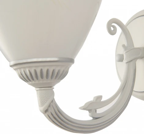 Бра с выключателем Arte Milano AM343659 343659/1W WT+SL (220V)