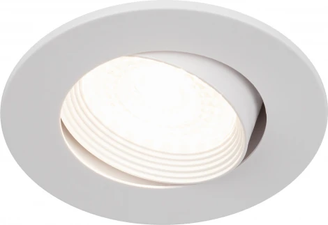 Встраиваемый точечный светильник ЭРА KL92 WH (12V, круглые)