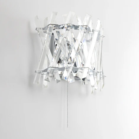 Настенный светильник Ингвар CL334421 Citilux (220V, хрусталь, выключатель)