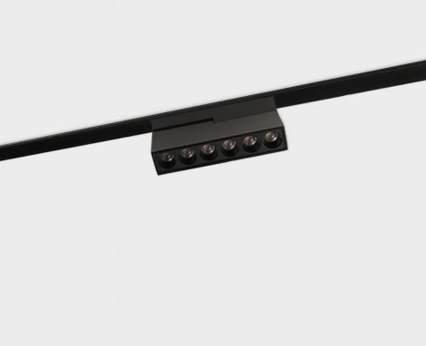 Трековый светильник Downlight магнитный 10W 48V Italline IT09-9014 black 3000K (LED)