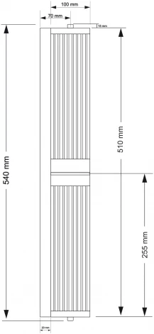 Бра Kutek Loretto LOR-K-2(BN) (220V, круглые)