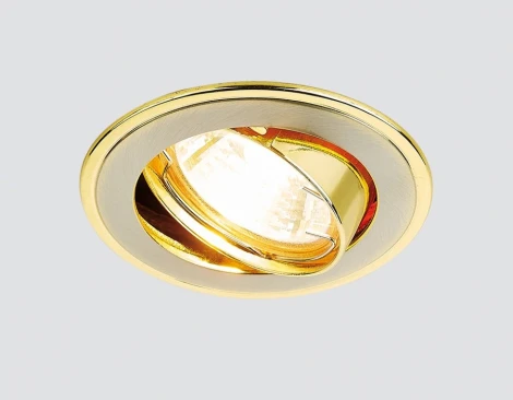 Встраиваемый точечный светильник Ambrella 104A SN/G