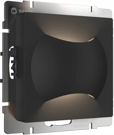 Встраиваемая LED подсветка МУН (черный матовый) Werkel W1154508 (a060197)