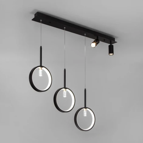 Подвесной светильник Eurosvet Verge 90249/5 черный