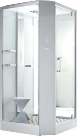 Душевая кабина Orans SR-89101RS белая, с баней