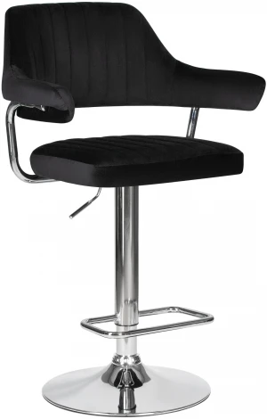 Стул барный DOBRIN CHARLY (черный велюр (MJ9-101))
