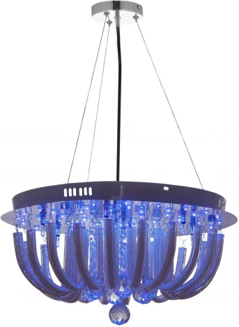 Подвесная люстра Lumina Deco Tristar LDC 9798-450 (LED, 220V, на тросе, круглые)