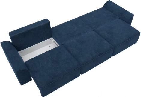 Диван прямой Лига-048 НПБ Лонг Лига Диванов (Велюр) арт.128247