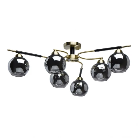 Потолочная люстра DeMarkt Гамбург 605014606 (220V, шарики)