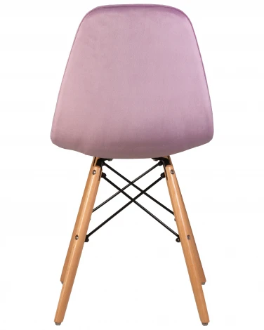 Стул обеденный BENNET (ножки светлый бук, пудрово-сиреневый велюр (HLR-27))