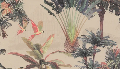 Обои виниловые Lutece Jardin D'eden 51203307 10,05 x 0,53 м