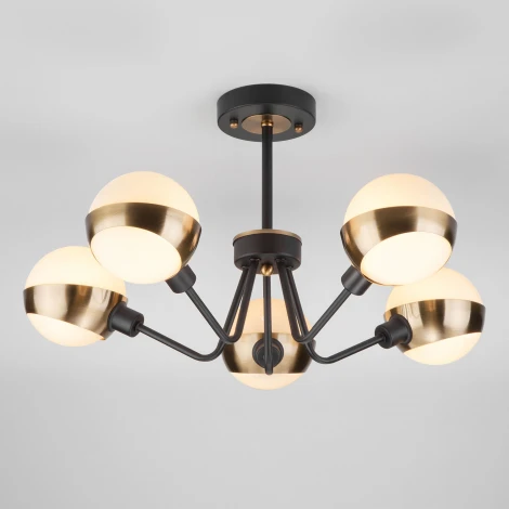 Потолочная люстра Eurosvet Jasper 70093/5 черный