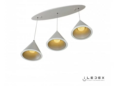Подвесной светильник светодиодный WL8858-3A WH iLedex МУН (220V, на проводе)