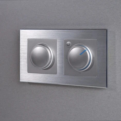 Диммер встраиваемый (серебряный) Werkel W1142006 (a050885)