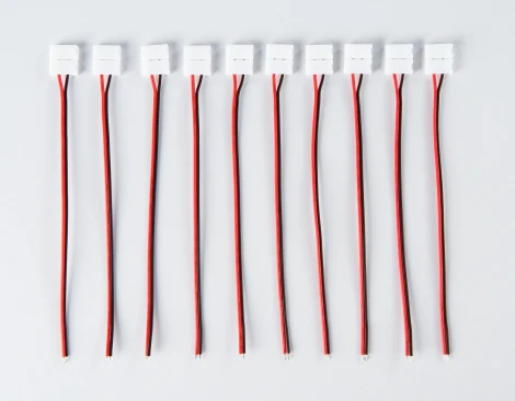 Соединитель гибкий Ambrella Illumination GS7101 односторонний для светодиодной ленты 5050 12/24V (2 конт.) 150 мм